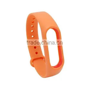 High Quality Silicone Colorful Straps Replacement For Xiaomi Mi Band 2 Wrist Strap Mi Band 2 Smart Bracelet Wristband Accessorie thumbnail-6