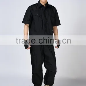 Cotton Polyester Ripstop Black Ukrainian Military Uniform Set thumbnail-2