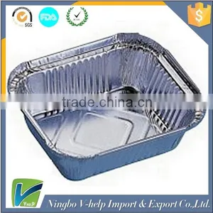 Hot Selling Rectangle Disposable Aluminum Foil Container thumbnail-1