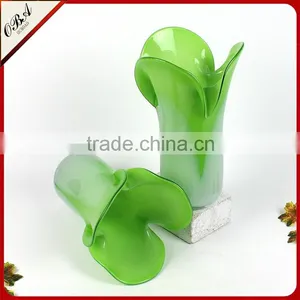 Modern Creative Cabbage Shape Handmade Vase Glass Vase for Desktop Decoration thumbnail-2