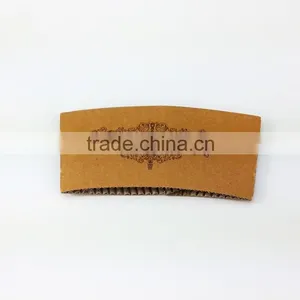 Paper Cup Sleeve With Logo Paper Coffee Cup Sleeve thumbnail-3