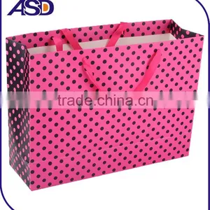Dot King Size Grade Exquisite Gift Paper Bags UV Packaging Bags thumbnail-2