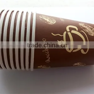 Big Size Cheap Food Grade Single Wall Paper Cups With Logo Print thumbnail-1