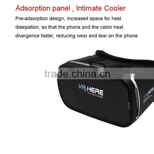 New Trending Hot 2016 3d VR Glasses Virtual Reality vr Box 2.0 With Remote vr Case thumbnail-1