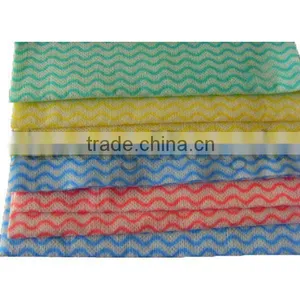 75g 70% Viscose 30% Polyester Antibacteria Spunlace Nonwoven Cleaning Cloth/wipe thumbnail-1