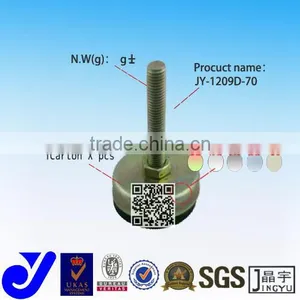JY-1209D-70|Rubber Base Foot Pad|Thick Base Foot Cup With Screw|foot Cup by Insert thumbnail-1