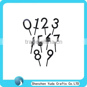 18 Eighteen Number Monogram Acrylic Cake Topper, Anniversary Birthday Party Cake Topper thumbnail-6