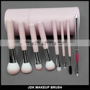 Beauty Pink 8 Piece Brush Set Makeup Tool Wholesale Makeup Brushes Private Label Makeup Brush Set With Case thumbnail-3
