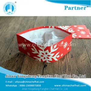 Christmas Red Paper Overseas Forage Cap thumbnail-3