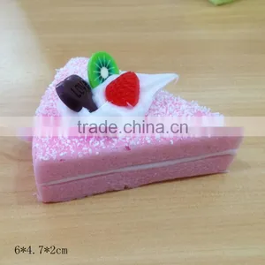 High Simulation Cake Model / Triangle Artificial Colorful Cakes for Keychain and Fridge Magnet thumbnail-1