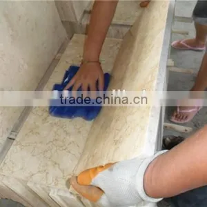 Natural Beige Stone Marble Slab Crema Marfil Marble thumbnail-5