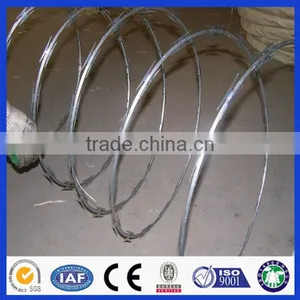 Low Price Good Quality BTO & CBT Hot Dipped Galvanized Concertina Razor Barbed Wire Coil thumbnail-5