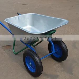Heavy Duty Construction Two Wheel Wheelbarrow thumbnail-3