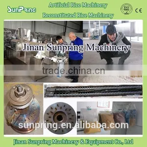 Hot Selling Extrusion Machines for Artificial Rice thumbnail-1