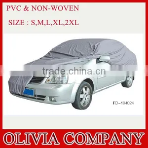 2015 Hot Sell Waterproof PEVA And PP Cotton Car Cover thumbnail-4