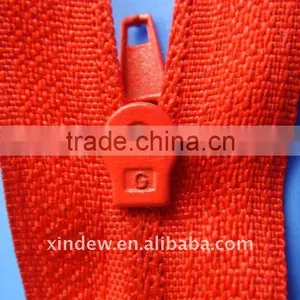 No.3auto Lock Close End Nylon Zipper thumbnail-1
