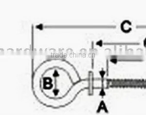 Screw Eyes With Washer (rigging Hardware) thumbnail-1