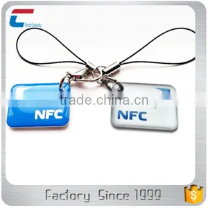 High Quality OEM Customized Shape and Printing Mini Rfid Nfc Epoxy Plastic Tag Key Card for Access Control thumbnail-2