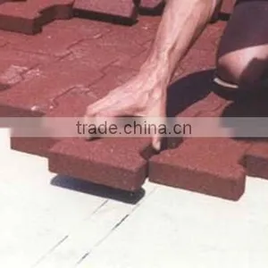 45mm Thickness Rubber Tile ,rubber Floorng thumbnail-1