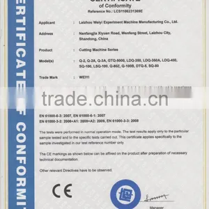 SQ 80 Metallographic Sample Cutter for Metal thumbnail-2