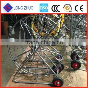 Tracing Duct Rodder/Fiberglass Push Pull/Galvanized Steel Electrical Cable Reel Stand thumbnail-4