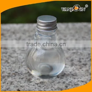 80ml Small Light Bulb PET Bottle With Metal Cap thumbnail-4