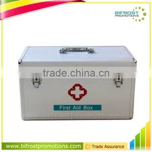 Household Medical Aluminum First Aid Kit thumbnail-1