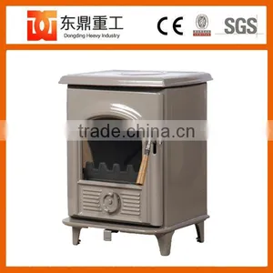 China Supplier Indoor Freestanding Enamel Fireplace/wood Burning Stove for 800sq.ft House Warming thumbnail-2