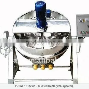 50L-5000L Stainless Steel Electric Heating Tilting Jacketed Boiler thumbnail-4