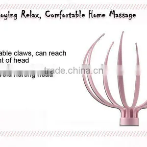 2015 Hot Gifts 3 in 1 Multifunctional Battery Power Head Massager thumbnail-2