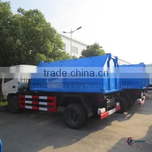 95 hp 4*2 DONGFENG Detachable Garbage Truck 4 m3 thumbnail-1