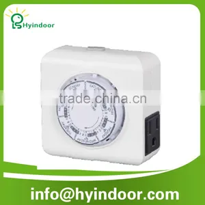 ETL Certificate USA 1800W 2-Outlet Mechanical Weekly Random Timer thumbnail-1