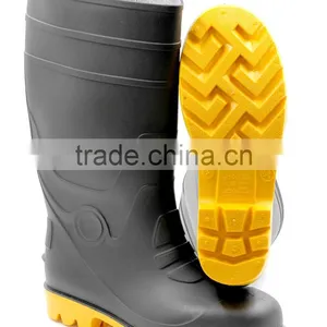 Black Safety Boots Steel Toe thumbnail-1