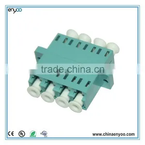 Professional 10G LC Quad OM3 Fiber Optic Adapter thumbnail-2