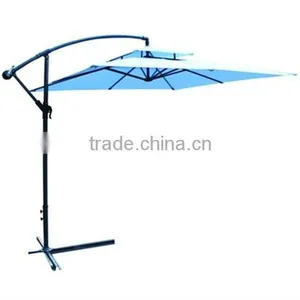 Blue Doule Roof Banana Umbrella UBM00009 thumbnail-1