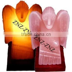 Fairy Shape Home Decoration Rock Salt Crystal Lamps thumbnail-1