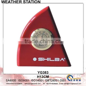 Wooden Weather Station Barometer Decor YG383 thumbnail-1
