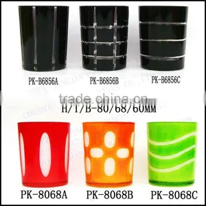 2017 Trendy Luxury Aussie Hand Cut Glass Candle Holder thumbnail-4