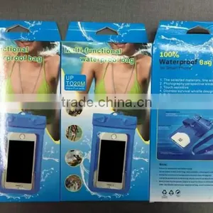 Hot Sale! Summer Holiday Swimming Lifesaving Whistle Waterproof Bag for Smart Phone thumbnail-4
