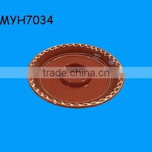 2012 New Fashion Terracotta Colored Salt or Sugar Dish thumbnail-1