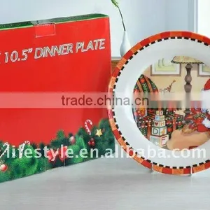 Porcelain Plate Set, Christmas Dinnerware Set thumbnail-1