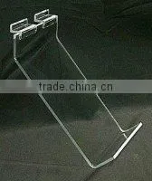 SDPS02 Flat Acrylic Slatwall Shoe Shelf thumbnail-3