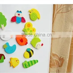 Wooden Animal Fridge Magnets thumbnail-3