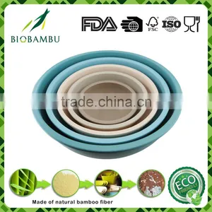 Degradable Hot Selling Ecological Bamboo Fiber Dinnerware Sets thumbnail-1