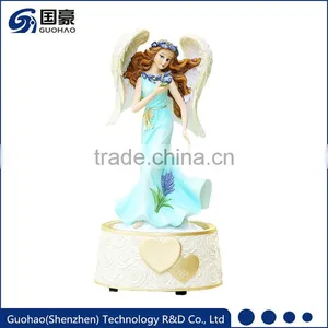Wing Angel Kiss Figurine Ideas Christmas Gift thumbnail-1