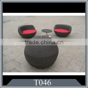 2011 New Rattan Outdoor Tea(coffee) Table With Chair WYHS-T046 thumbnail-1