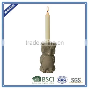 Resin Owl Candle Holder thumbnail-2