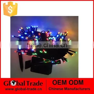 Solar Powered Outdoor LED String Light, 72ft 22m 200 LED Solar Fairy String Lights for Patio, Garden, Christmas G0081 thumbnail-1