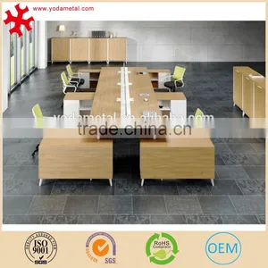Laminated Chipboard Office Desk for Staff thumbnail-1