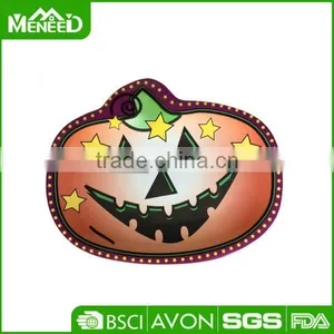 Funny Partyware Dishes, Pumpkin Halloween Dinner Plate With Pattern thumbnail-1